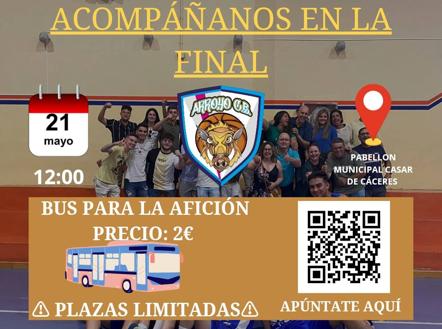 Imagen secundaria 1 - El Arroyo CB se enfrentará al Resina Grow en la Final Senior Plata del Trofeo Diputación de Cáceres