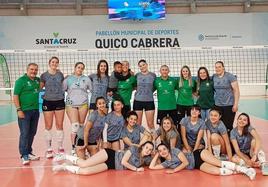 Plantilla del Extremadura Arroyo en la pasada fase de ascenso.