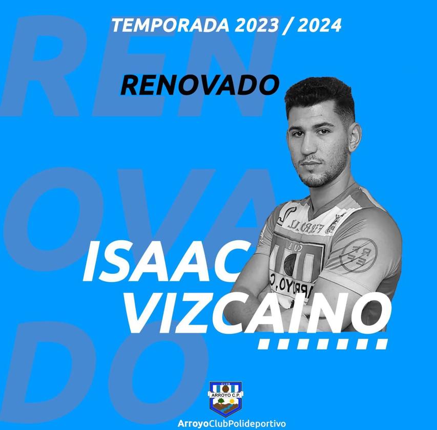 Vizcaíno firma una temporada más con el Arroyo CP