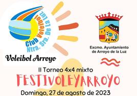 Este verano vuelve el 'Torno mixto FestiVoleiArroyo 4x4