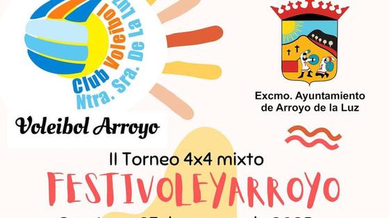 Este verano vuelve el 'Torno mixto FestiVoleiArroyo 4x4