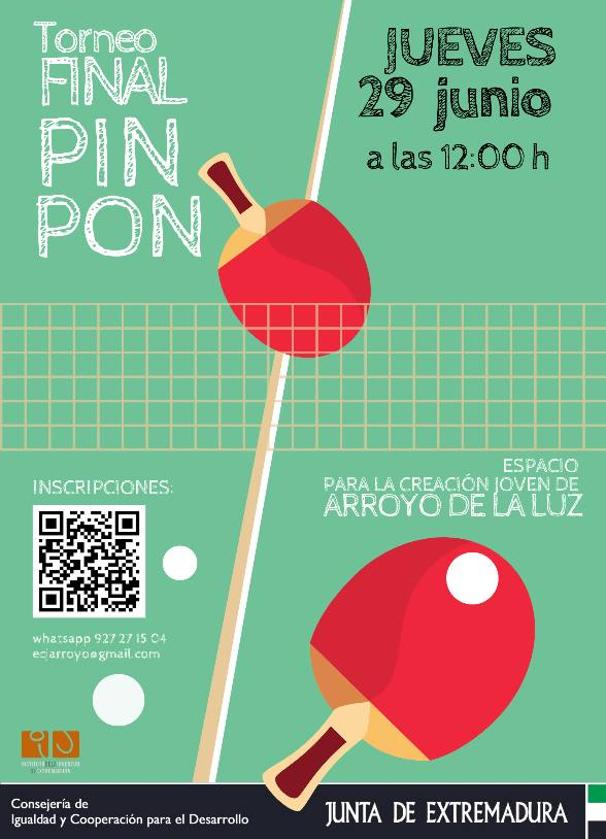 Llegan las finales del Torneo de pin pon del ECJ