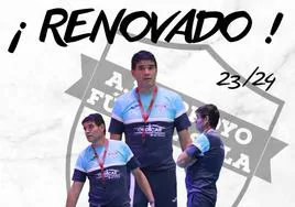 Lorenzo Pajares seguirá entrenando al Arroyo FS