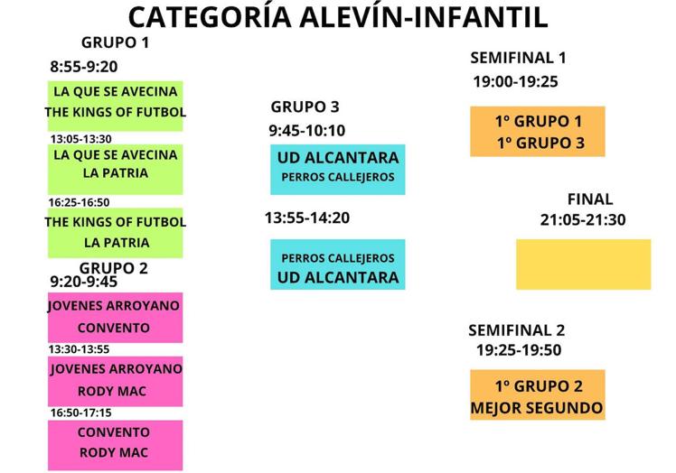 Imagen principal - 25 equipos participarán en el Torneo 12 Horas de Fútbol Sala