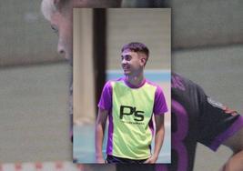 Marcos De Lucas, primer jugador del club de fútbol sala renovado