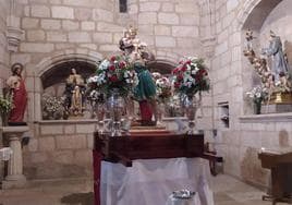 San Cristóbal en la iglesia de la Asunción. Imagen de archivo.