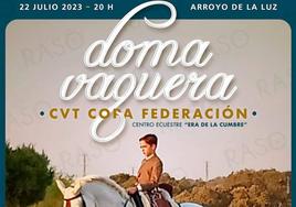 Arroyo de la Luz acogerá el Concurso Territorial de Doma Vaquera