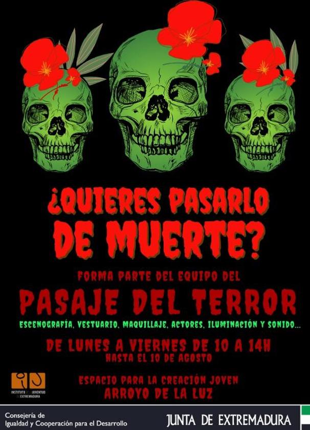 El ECJ busca actores para su Pasaje del Terror