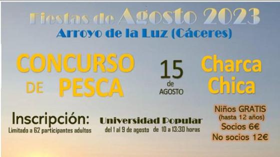 Inscripciones para el Concurso de Pesca Charca Chica