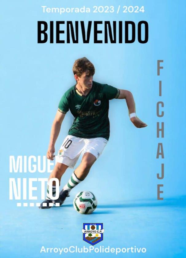Miguel Nieto ficha con el Arroyo CP