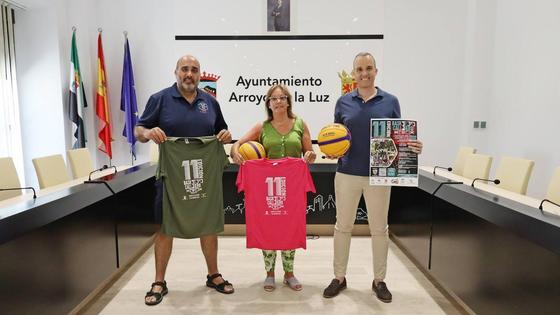 Presentada la undécima edición del 3x3 de Básket Callejero de Arroyo de la Luz