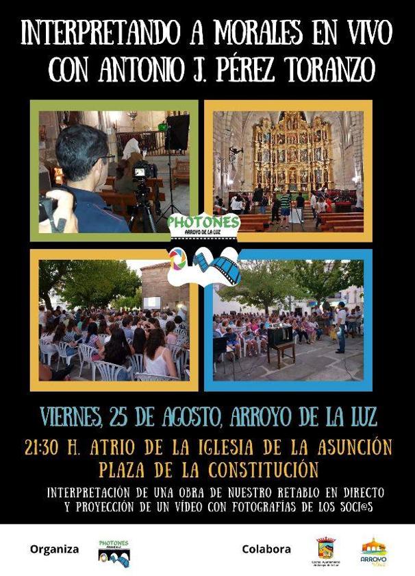 El profesor Antonio Pérez Toranzo reinterpretará una obra de Luis de Morales en vivo