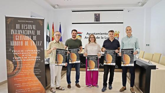 En septiembre, vuelve el Festival Internacional de Guitarra de Arroyo de la Luz