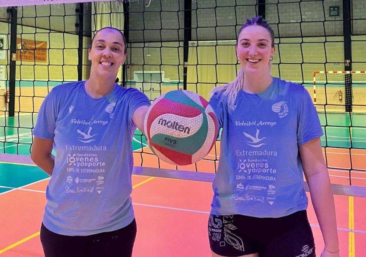 'Balbi' Ulla (derecha) junto a su entrenadora, Flavia Lima.