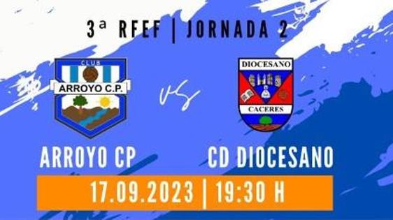 El Arroyo recibe al Diocesano para la segunda jornada de liga