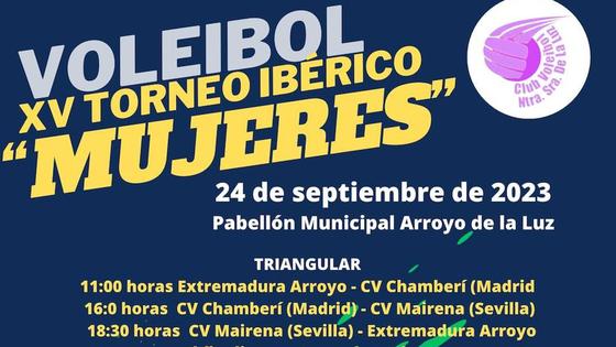 El Extremadura Arroyo se enfrentará al CV Chamberí y al CV Mairena en el Torneo Ibérico Mujeres