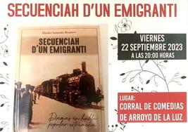 Eladio Sanjuán presenta 'Secuenciah d´un emigranti'