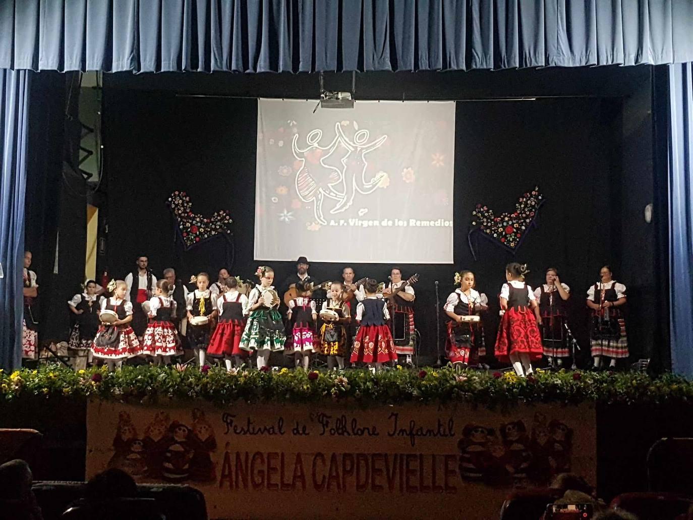 Arroyo acogió la XXII edición del Festival Folklórico Infantil Ángela Capdevielle