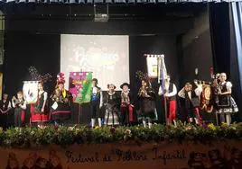 Arroyo acogió la XXII edición del Festival Folklórico Infantil Ángela Capdevielle