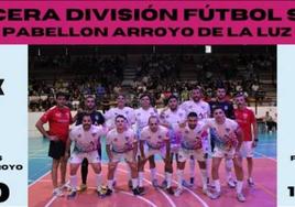 El equipo arroyano de fútbol sala recibe en casa al Publijaime Villa Xarahiz