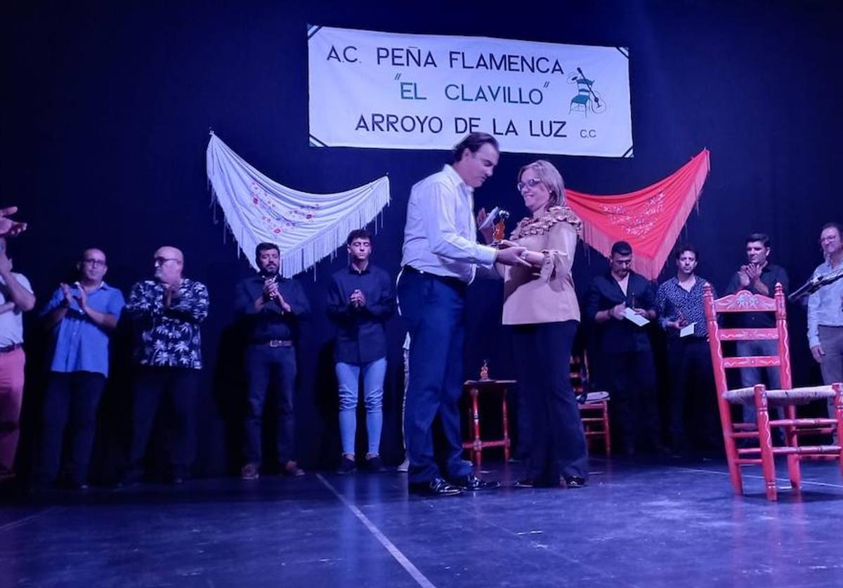El sevillano Miguel Ángel Lara 'El Canario', ganador del Concurso de Fandangos de Arroyo de la Luz