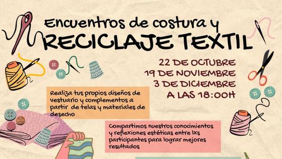 Encuentros de Costura y Reciclaje Textil en el ECJ