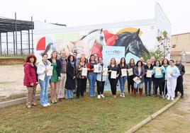 Entrega de diplomas.