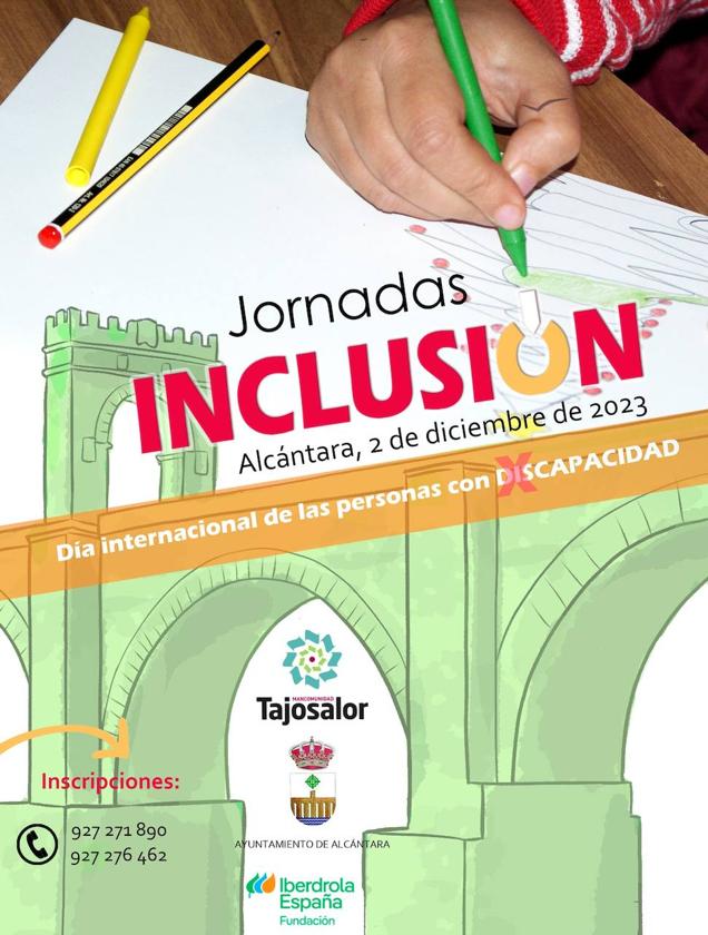 Inscripciones para asistir a las Jornadas de Inclusión en Alcántara