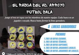 El Arroyo CP presenta sus Rasca y Gana