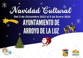 El Ayuntamiento de Arroyo de la Luz organiza un nutrido programa de eventos para disfrutar de la Navidad
