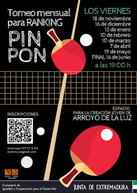 El ECJ acoge una nueva jornada del Torneo de Pin Pon