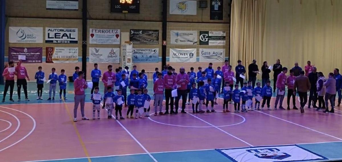 Clausura del campus 'Fútbol + Vida'.