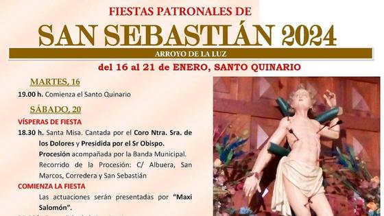 Comienzan las fiestas patronales de San Sebastián