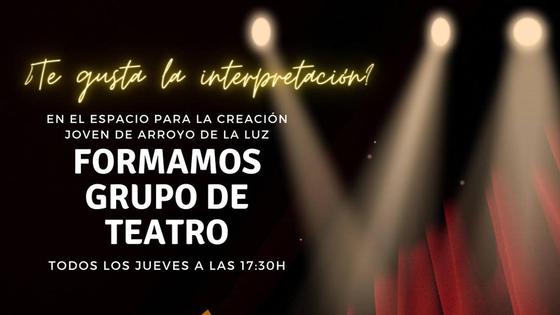 El ECJ de Arroyo de la Luz forma un grupo de teatro
