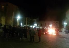 Luminaria de Las Candelas del pasado año 2023.