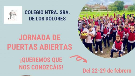 Jornada de Puertas Abiertas en el colegio Ntra. Sra. de los Dolores