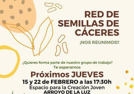 Nuevo encuentro de la Red de Semillas de Cáceres en Arroyo de la Luz