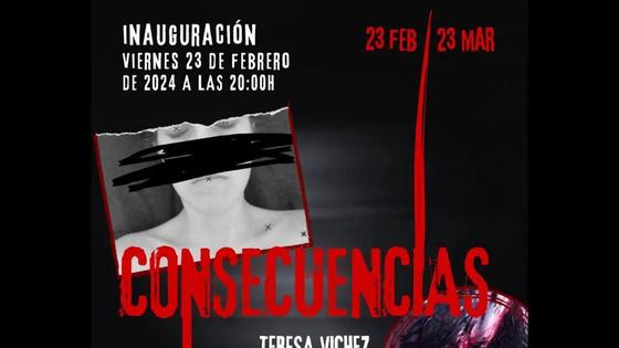 El ECJ de Arroyo de la Luz acoge la exposición 'Consecuencias', de Teresa Vichez