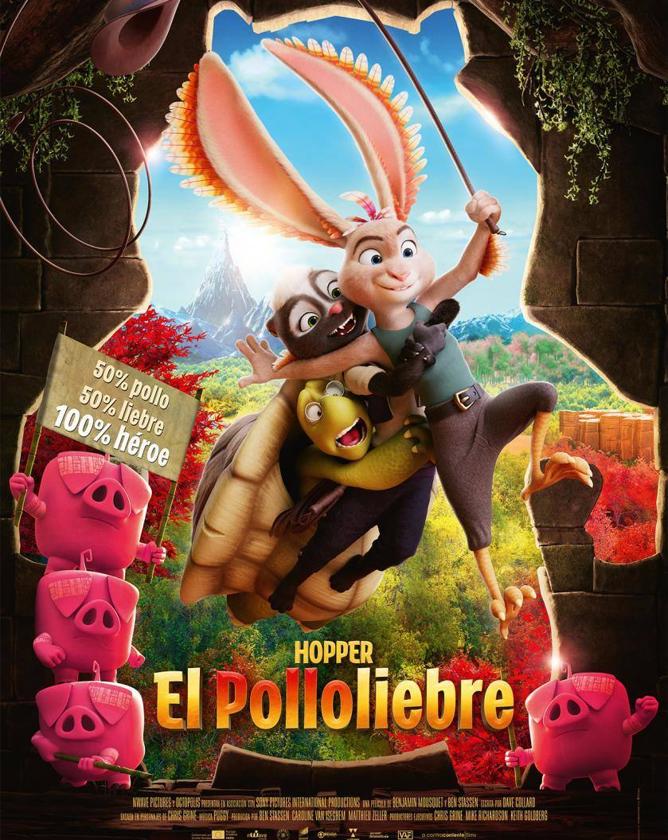 Domingo de cine con 'Hopper el Polloliebre'