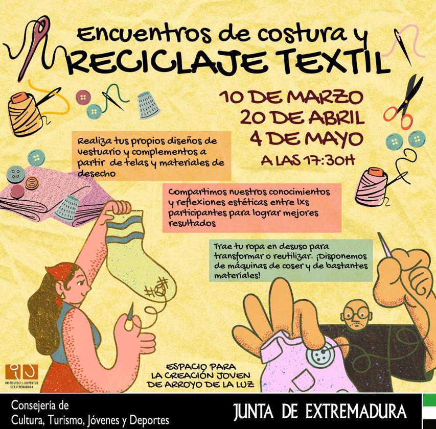Vuelven los Encuentros de Costura y Reciclaje Textil al ECJ