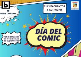 Inscripciones para celebrar el Día del Cómic en la biblioteca