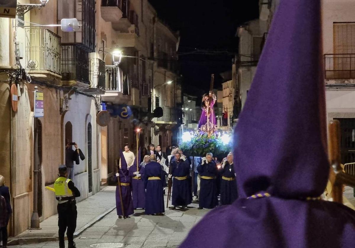 Fotografía de archivo. Procesión del Jueves Santo de 2023.