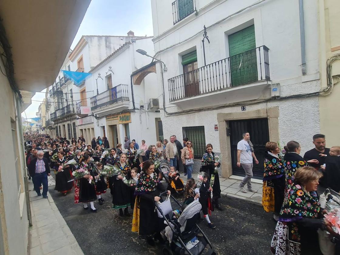 La Virgen de la Luz volvió a visitar su pueblo