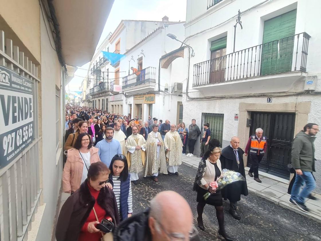 La Virgen de la Luz volvió a visitar su pueblo
