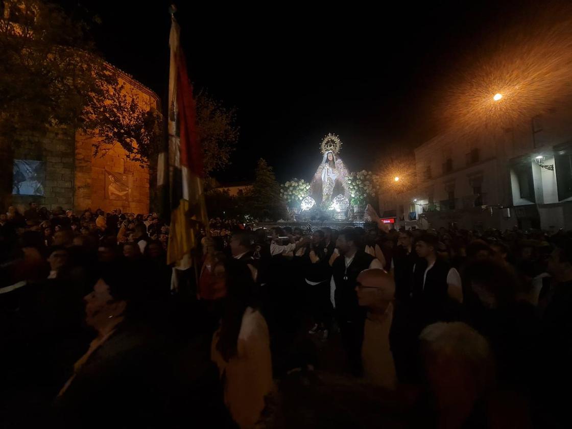 La Virgen de la Luz volvió a visitar su pueblo