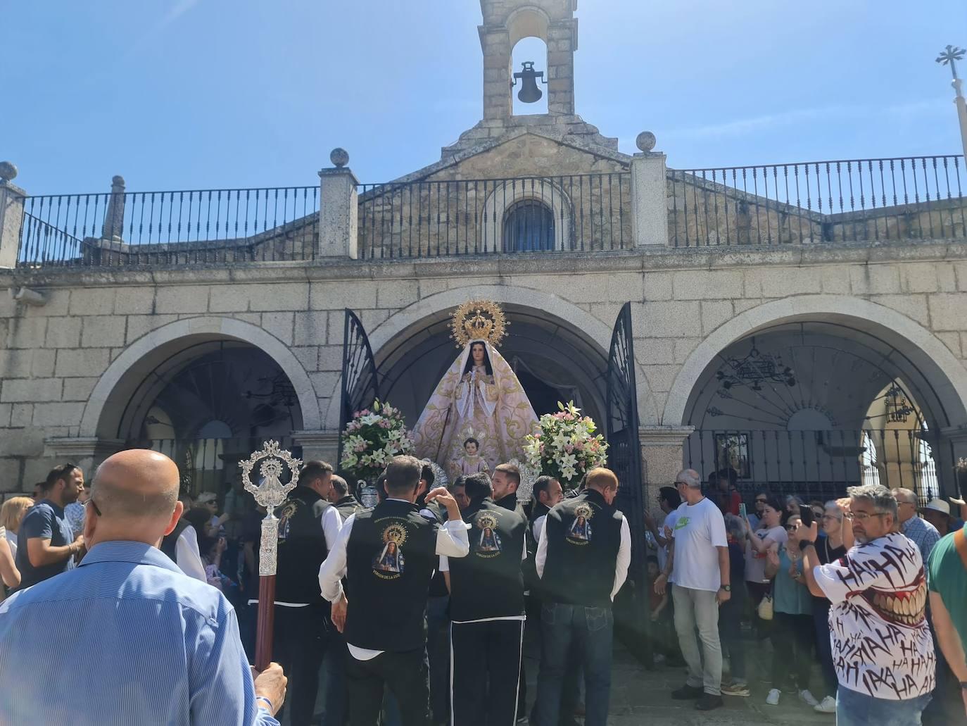 La Virgen de la Luz volvió a visitar su pueblo
