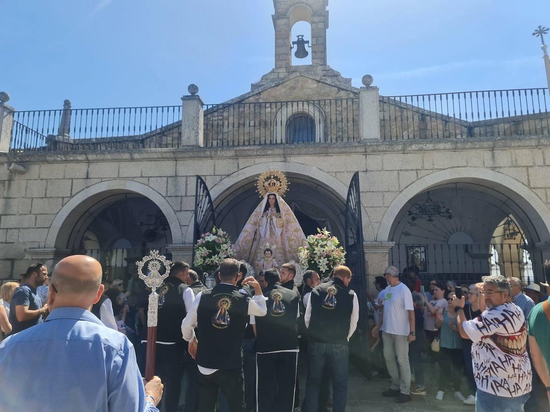 La Virgen de la Luz volvió a visitar su pueblo