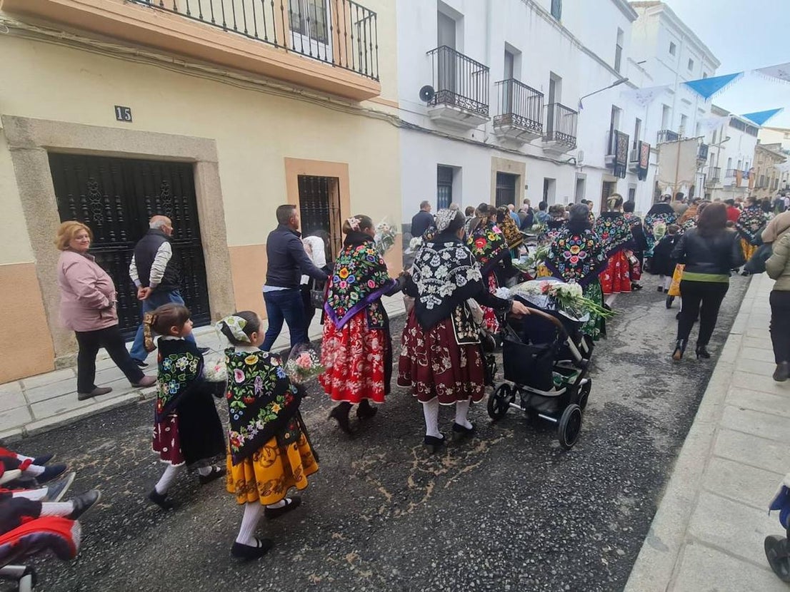 La Virgen de la Luz volvió a visitar su pueblo