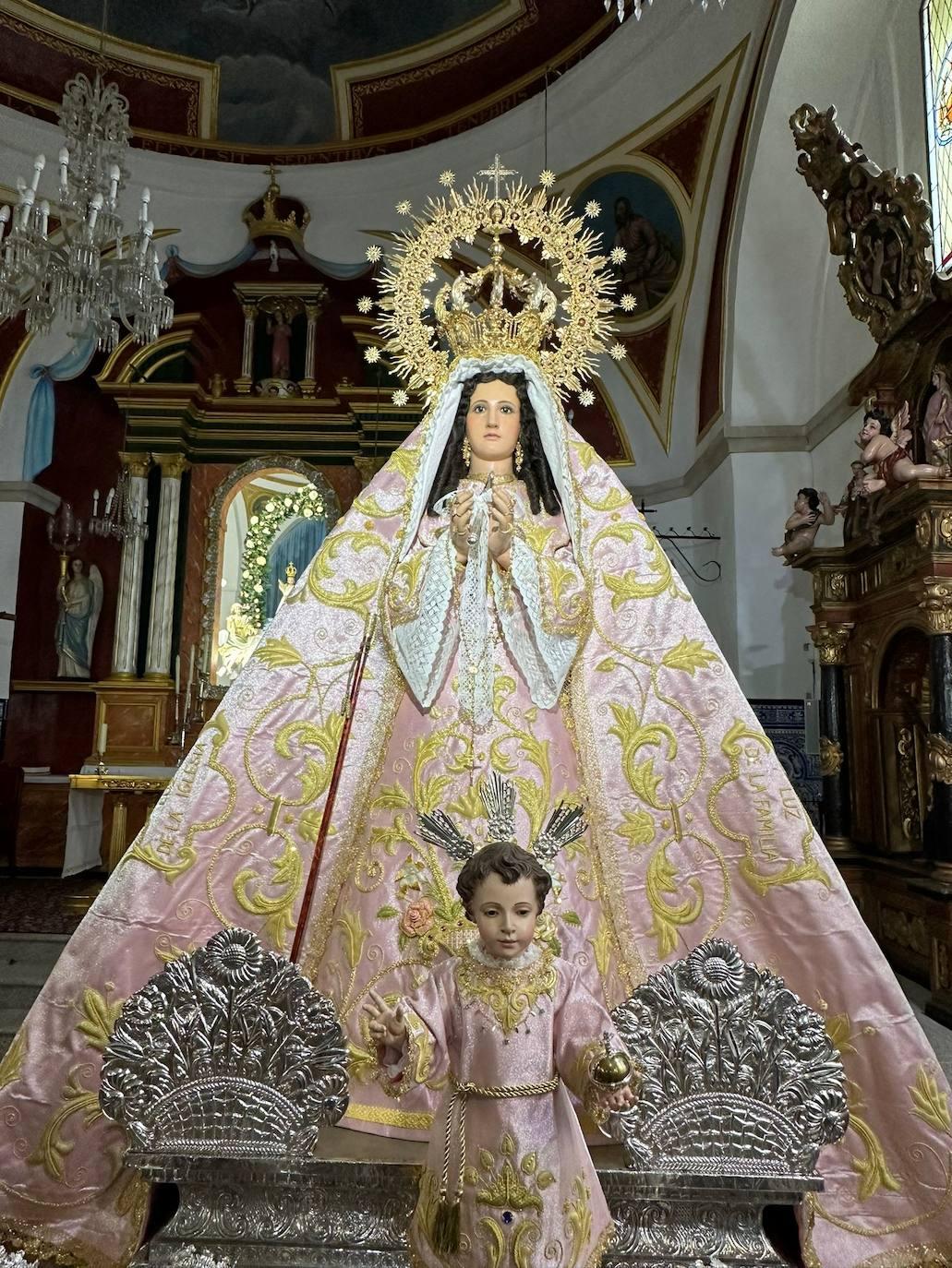 La Virgen de la Luz volvió a visitar su pueblo