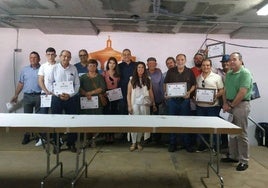 Ganadores y participantes en el concurso del pasado 2023.